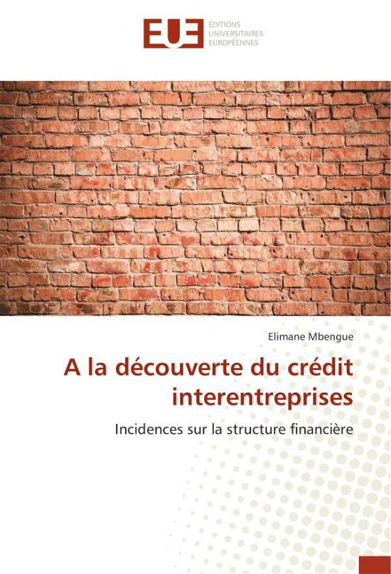 Cover for Mbengue · A la découverte du crédit inter (Bog)
