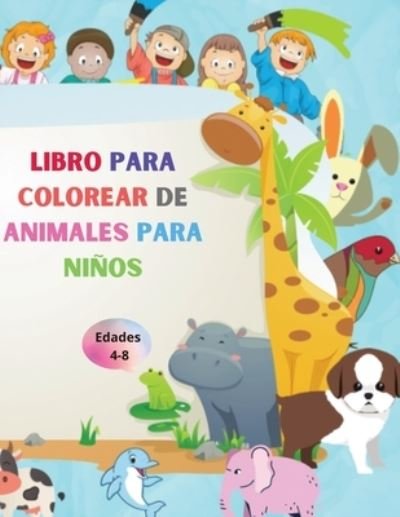 Cover for Urtimud Uigres · Libro para colorear de animales para ninos (Paperback Book) (2021)
