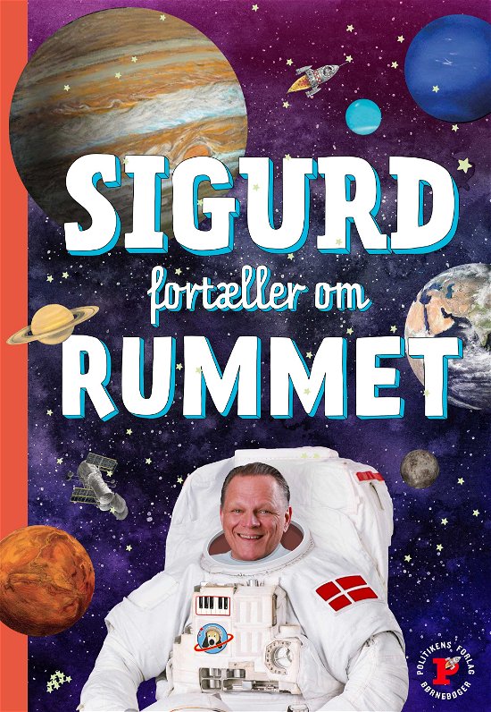 Cover for Sigurd Barrett · Sigurd fortæller om rummet (Gebundenes Buch) [1. Ausgabe] (2024)