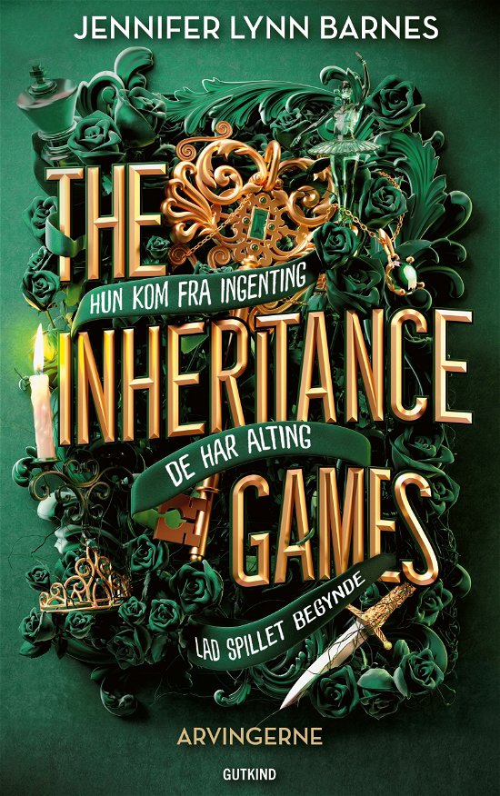 Cover for Jennifer Lynn Barnes · The Inheritance Games: The Inheritance Games - Arvingerne (Bound Book) [1st edition] (2022)