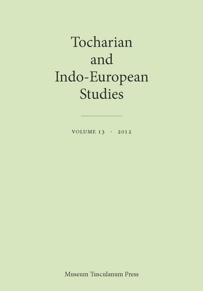 Cover for Olander Thomas · Tocharian and Indo-European Studies Volume 13 - Emersion: Emergent Village resources for communities of faith (Paperback Book) (2012)