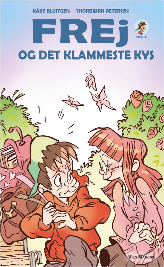 Cover for Kåre Bluitgen · FREJ: Frej og det klammeste kys (Bound Book) [1th edição] (2020)