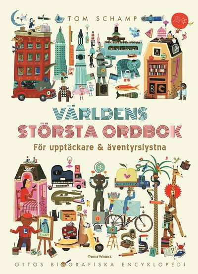 Cover for Tom Schamp · Världens största ordbok för upptäckare och äventyrslystna (Gebundesens Buch) (2017)