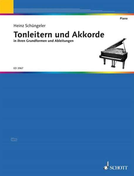 Cover for Heinz Schüngeler · SchÃ¼ngeler:tonleitern U.akk.ed3967 (Book)