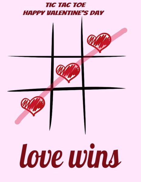 Cover for Game Book · Happy Valentine's Day Tic Tac Toe (Pocketbok) (2020)