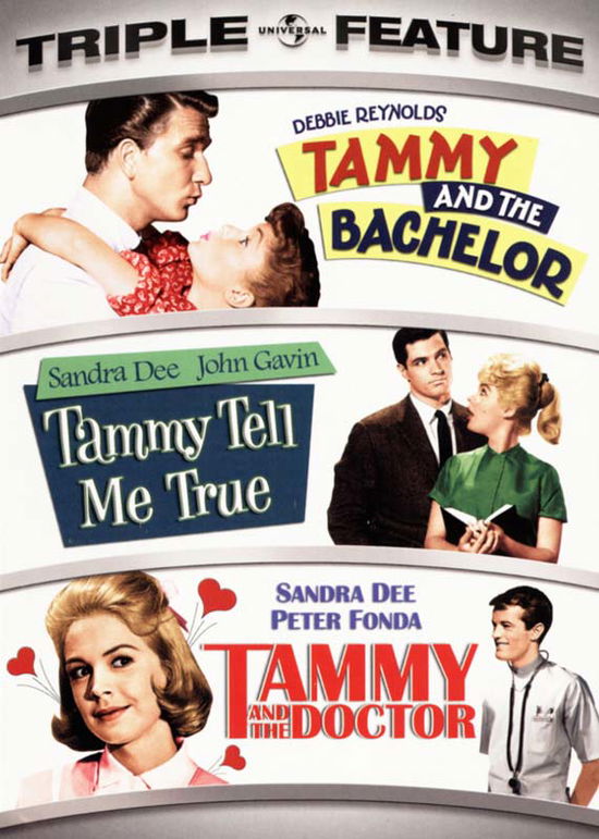 Cover for DVD · Tammy and the Bachelor / Tammy Tell Me True / Tammy and the Doctor Triple Feature (DVD) [Widescreen edition] (2008)