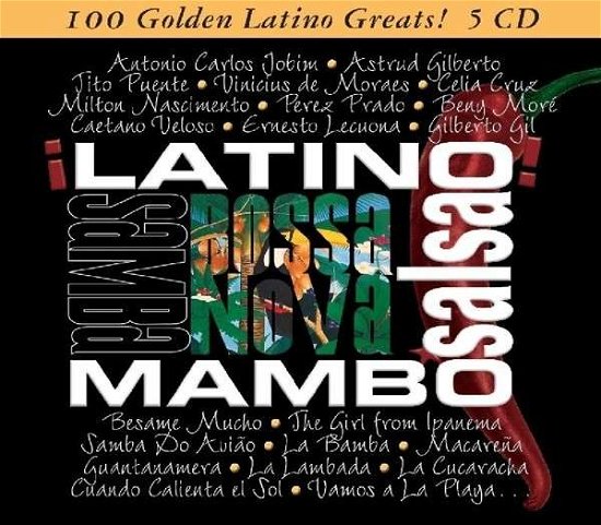 Cover for 100 Golden Latino Greats / Various (CD) [Box set] (2013)