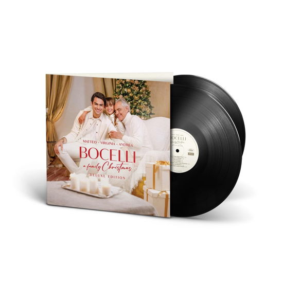 Cover for Andrea Bocelli, Matteo Bocelli, Virginia Bocelli · A Family Christmas (LP) [Deluxe edition] (2023)