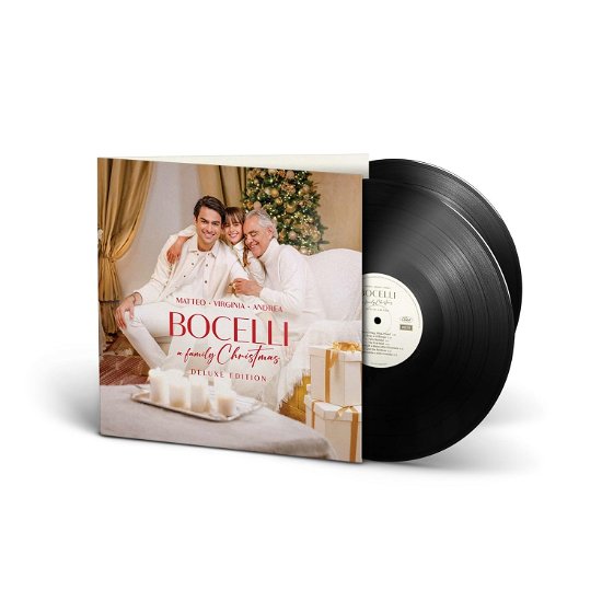 Cover for Matteo/ Andrea / Virginia Bocelli · A Family Christmas (LP) [Deluxe edition] (2023)