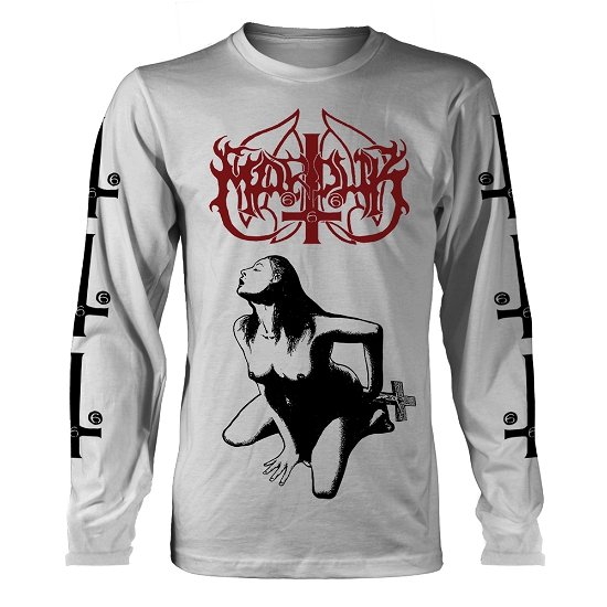 Cover for Marduk · Fuck Me Jesus (White) (Shirt) [size S] [White edition] (2020)