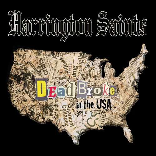 Cover for Harrington Saints · Dead Broke in the USA (LP) (2014)