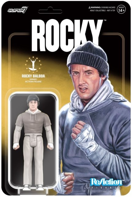 Rocky 1 Rocky Balboa Workout Reaction Figures - Rocky - Merchandise - SUPER 7 - 0840049823648 - 20. juli 2023