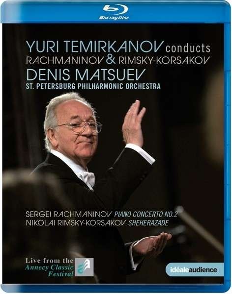 Cover for Yuri Temirkanov · Yuri Temirkanov Conducts Rachmaninov &amp; Rimsky-korsakov (Blu-ray) (2022)