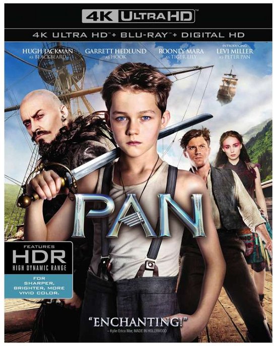 Cover for Pan (4K UHD Blu-ray) (2016)