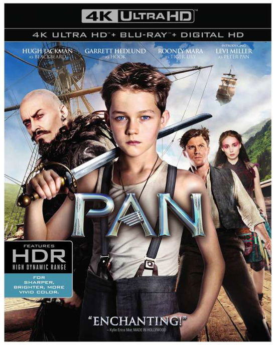 Cover for Pan (4K UHD Blu-ray) (2016)