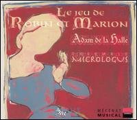 Cover for Adolphe Adam · Jeu De Robin et Marion (CD) (2004)