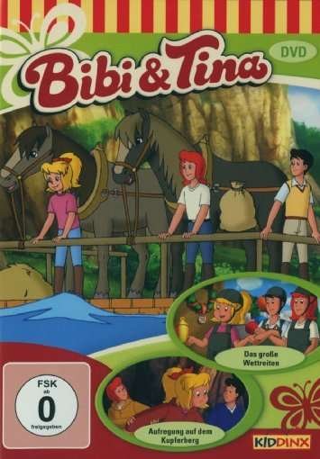 Cover for Bibi &amp; Tina · DAS GROßE WETTREITEN / AUFREGUNG AUS DEM KUPFERBERG (DVD) (2012)