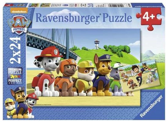 Cover for Ravensburger · Paw Patrol Dappere Honden 2x24st. (N/A) (2019)