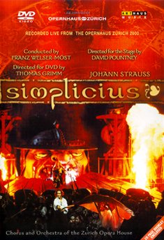 Cover for Johann -Jr- Strauss · Simplicius (DVD) (2003)