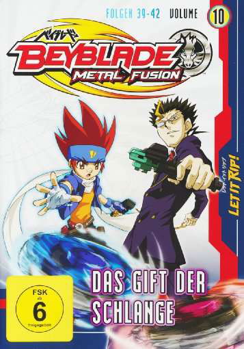 Volume 10 - Das Gift Der Schlange (Import DE) - Beyblade Metal Fusion - Film - ASLAL - PANINI - 4029759071648 - 