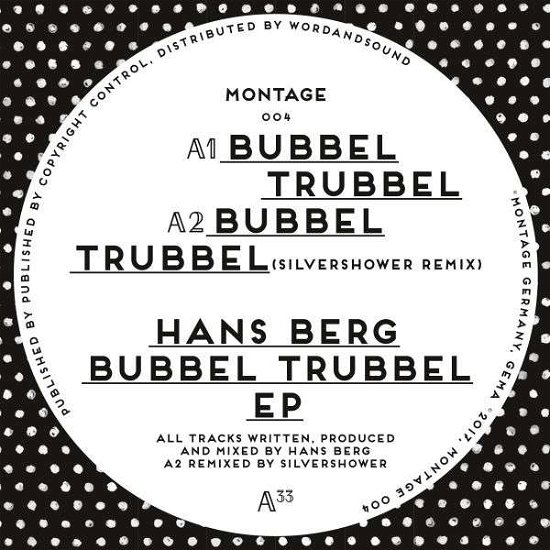 Cover for Hans Berg · Bubbel Trubbel (LP) [EP edition] (2017)