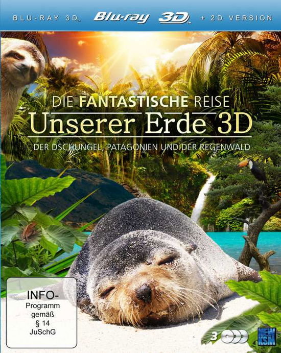 Cover for N/a · Die Fantastische Reise Unserer Erde 3D (Blu-ray) (2014)