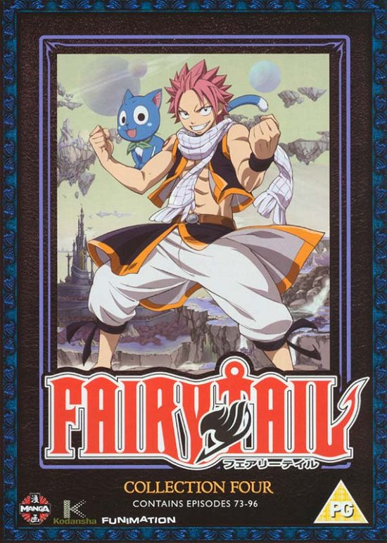 Cover for Fairy Tail Collection Four (Episodes 73 · Fairy Tail Collection 4 (Episodes 73 to 96) (DVD) (2015)