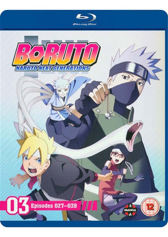 Cover for Anime · Boruto - Naruto Next Generations Set 3 (Episodes 27 to 39) (Blu-ray) (2020)