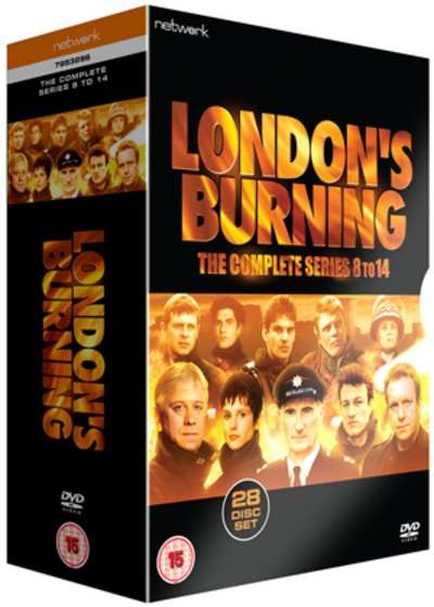 Cover for Londons Burning Complete S0814 · Londons Burning Series 8 to 14 (DVD) (2011)