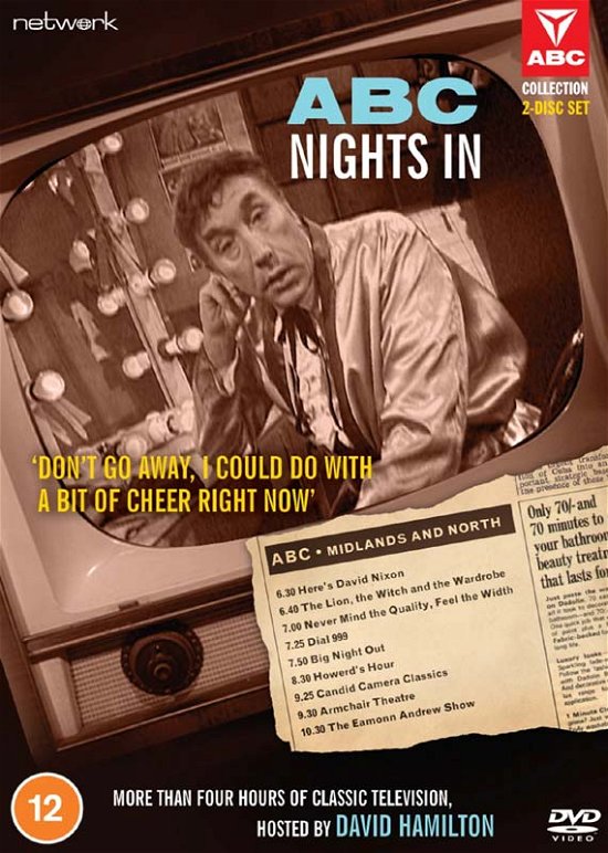 Cover for Abc Nights in Dont Go Away · ABC Nights In - Dont Go Away - I Could Do With A Bit of Cheer Right Now (DVD) (2021)
