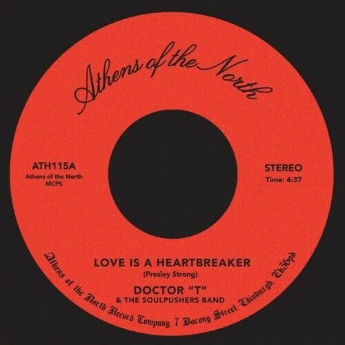 Cover for Doctor T &amp; Presley Strong · Love Is A Heartbreaker (LP) (2022)