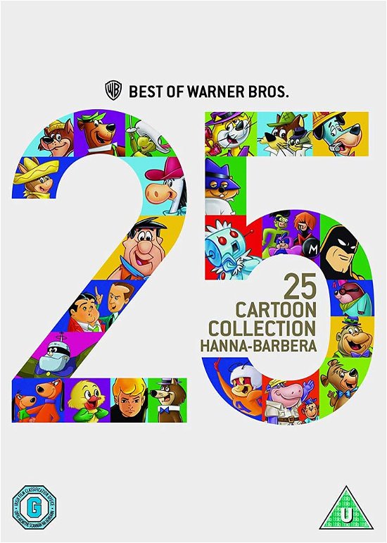 Cover for Best of Wb Cartoonhannabarbera Dvds · Hanna Barbera - Best Of Warner Bros 25 Cartoon Collection (DVD) (2019)