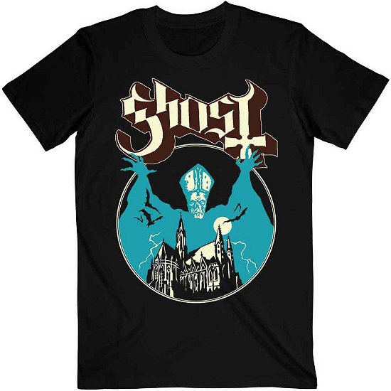 Ghost Unisex T-Shirt: Opus - Ghost - Marchandise - ROFF - 5055295344648 - 13 mai 2013