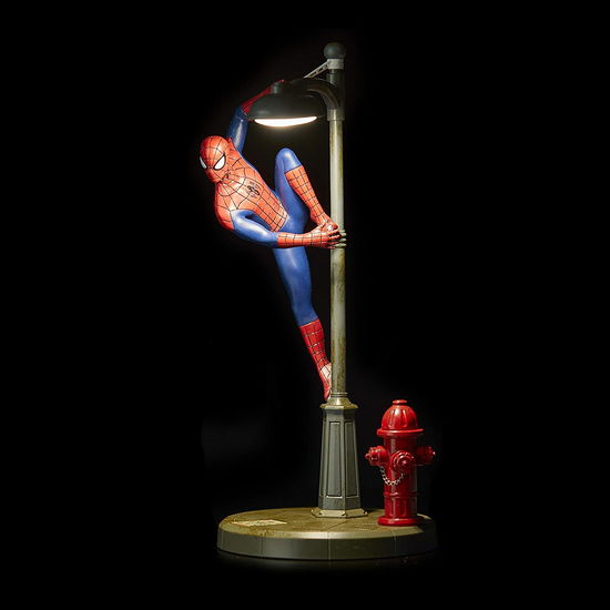 Spiderman Lamp, Spidey Table Lamp Licensed Comics Merchandise, Red, Blue, Gray, - Paladone - Koopwaar - Paladone - 5055964738648 - 15 juli 2020