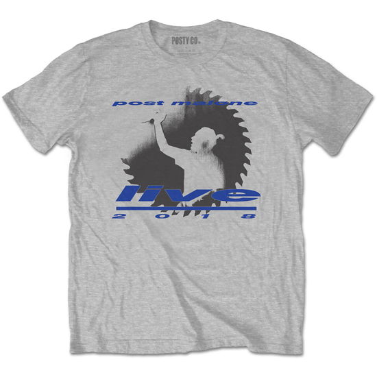 Post Malone Unisex T-Shirt: Live Saw - Post Malone - Produtos -  - 5056170699648 - 