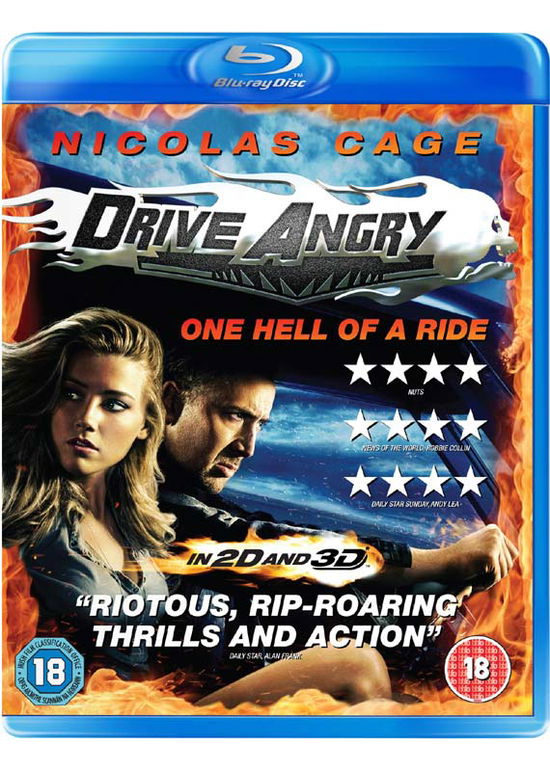 Cover for Drive Angry BD  Single Disc · Drive Angry (Blu-Ray) (2011)