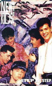 Cover for New Kids On The Block · Step By Step (Kassette)