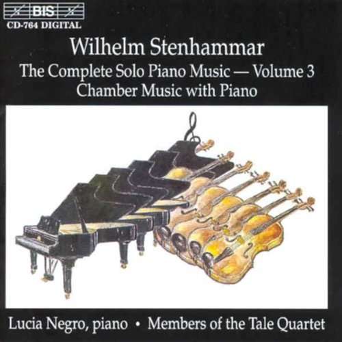 Cover for Stenhammar / Negro · Complete Piano Music 3 (CD) (1997)