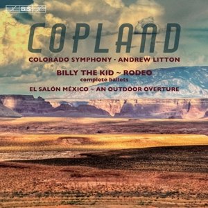 Cover for Colorado Symphony · Colorado Symphony - Billy The Kid / Rodeo (complete Bal (CD) (2015)