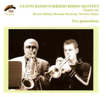 Cover for Gianni Basso &amp; Fabrizio Bosso · Gianni Basso &amp; Fabrizio Bosso - Two Generations (CD) (2007)