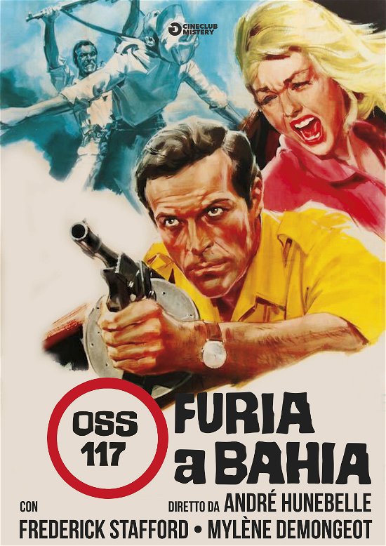 Cover for Oss 117  Furia a Bahia (DVD) (2023)