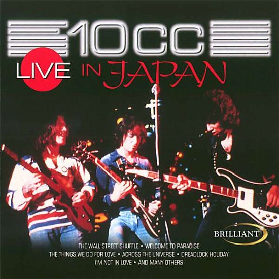 Cover for 10cc · Live in Japan (CD) (2007)