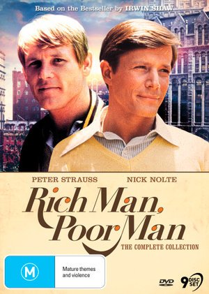 Cover for DVD · Rich Man, Poor Man: the Complete Collection (DVD) (2020)