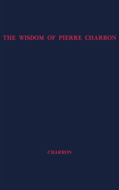 Cover for Jean Daniel Charron · Wisdom (Hardcover Book) [New edition] (1979)