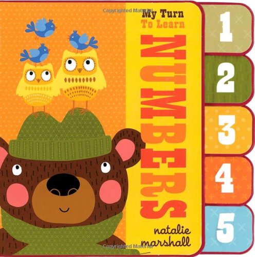 Cover for Natalie Marshall · My Turn to Learn Numbers (Board book) [Brdbk edition] (2013)