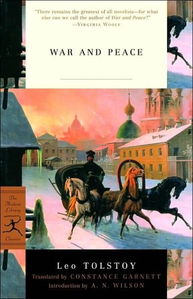 Cover for Leo Tolstoy · War and Peace - Modern Library Classics (Paperback Bog) [New edition] (2002)