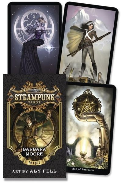 Cover for Barbara Moore · The Steampunk Tarot Mini (Flashcards) (2020)