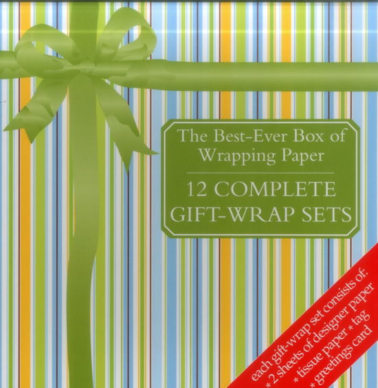 Cover for Peony Press · Best-Ever Box of Wrapping Paper : 12 Complete Gift-Wrap Sets (MERCH) (2016)