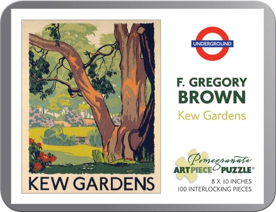 F. Gregory Brown: Kew Gardens 100-Piece Jigsaw Puzzle - Gregory F. Brown - Koopwaar - Pomegranate Communications Inc,US - 9780764968648 - 15 september 2014