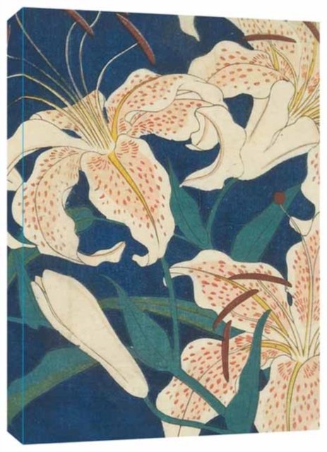 Hiroshige Spotted Lilies Dotted Paperback Journal: Blank Notebook with Pocket - Journal - Tuttle Studio - Livros - Tuttle Publishing - 9780804855648 - 29 de novembro de 2022